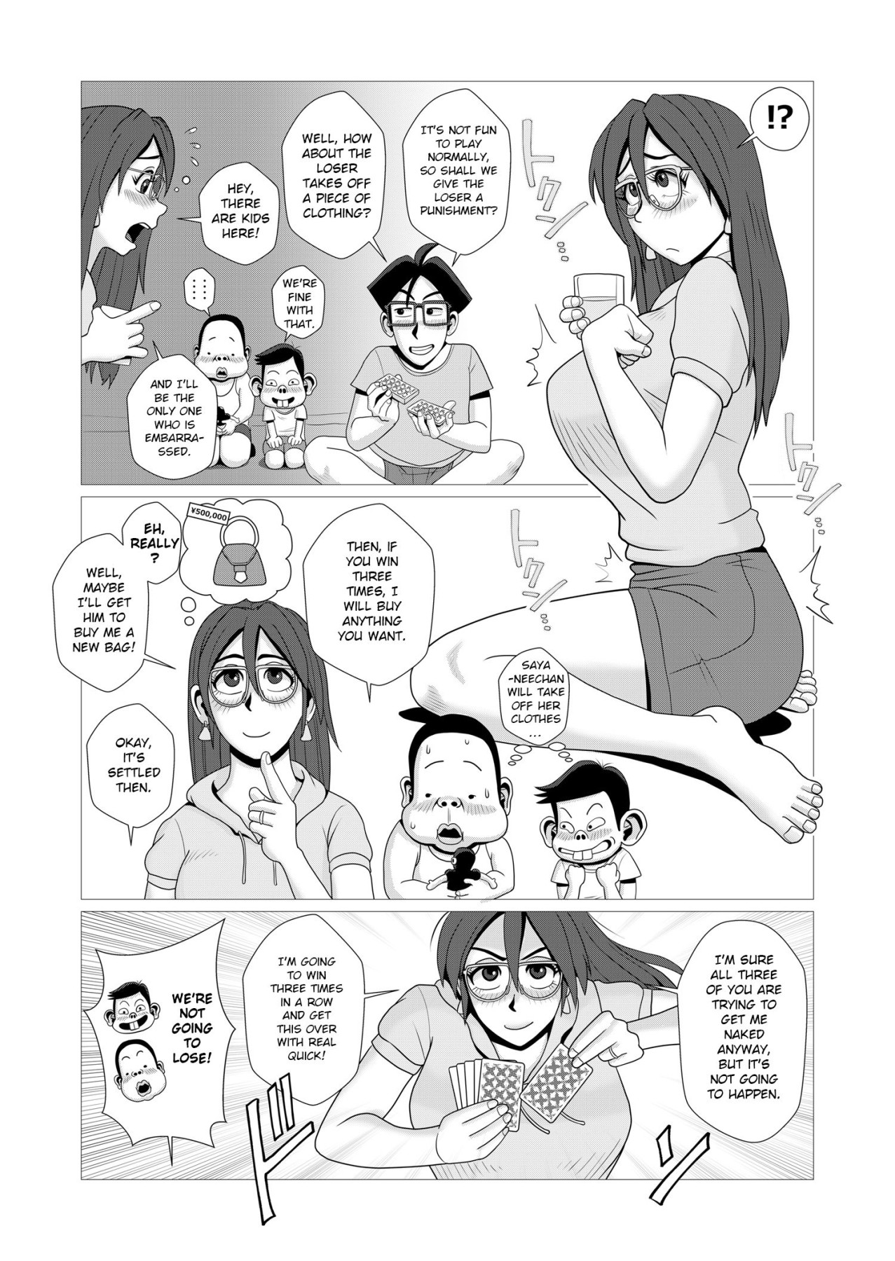 Hentai Manga Comic-The Lewd Wife And The Perverted Boys-Read-12